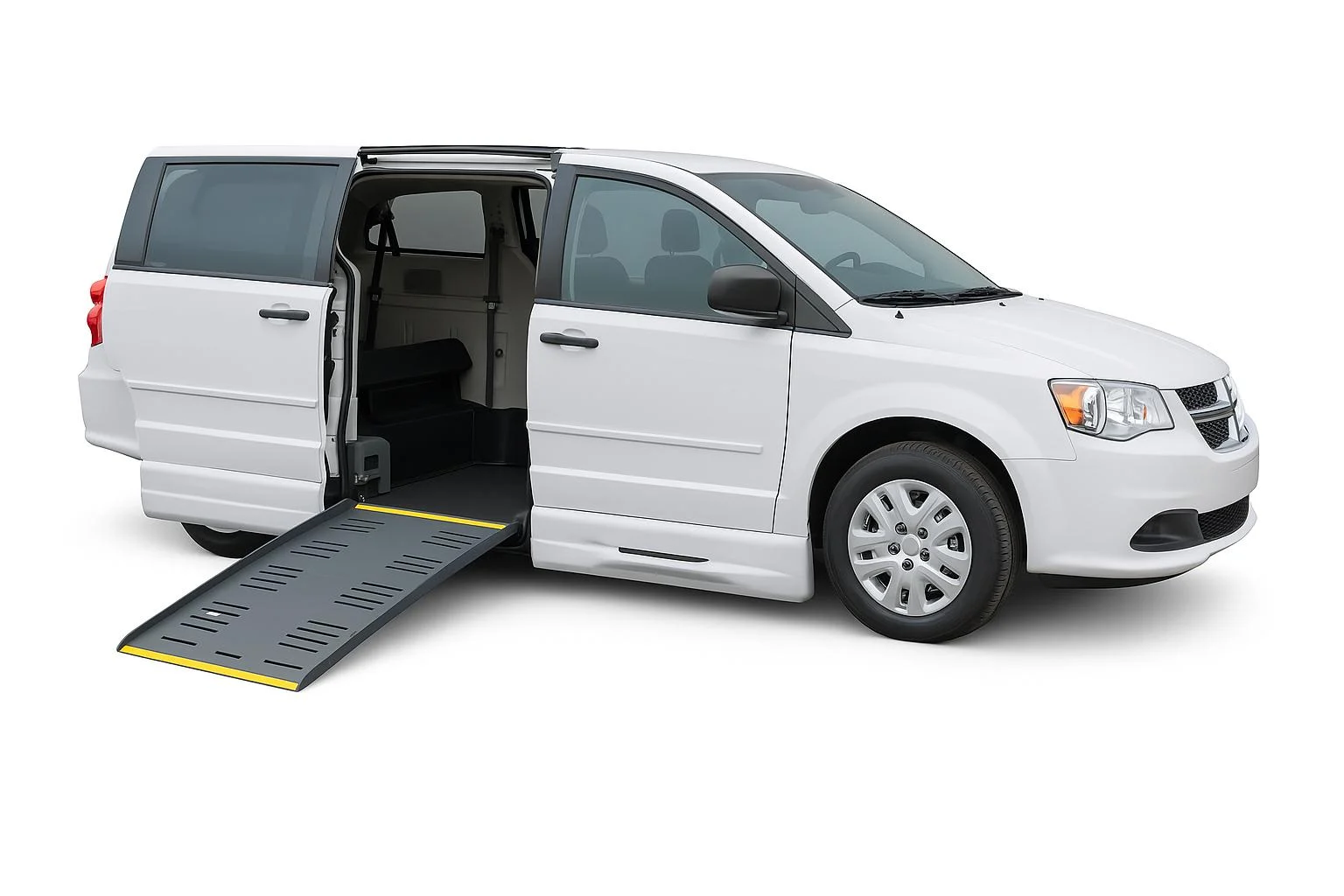 A wheelchair accessible vehicle (WAV)